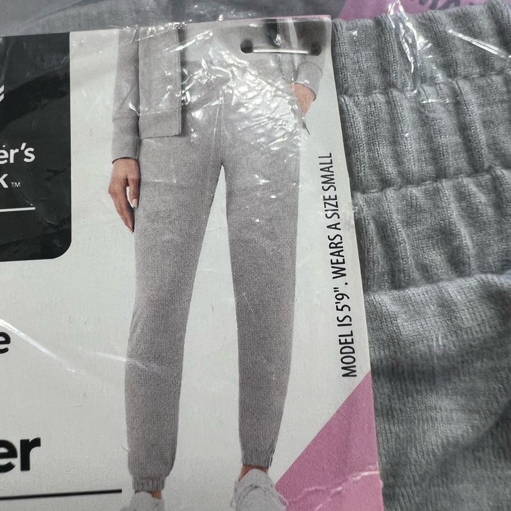 Women's Gray Soft Jogger Size Small